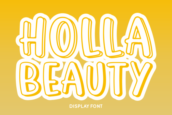 Holla Beauty Font - Featured Image