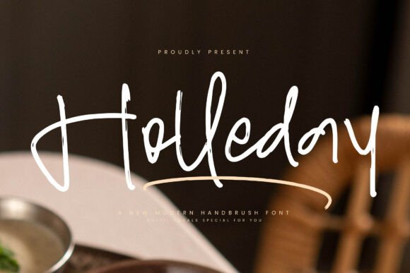 Holleday Font - Featured Image