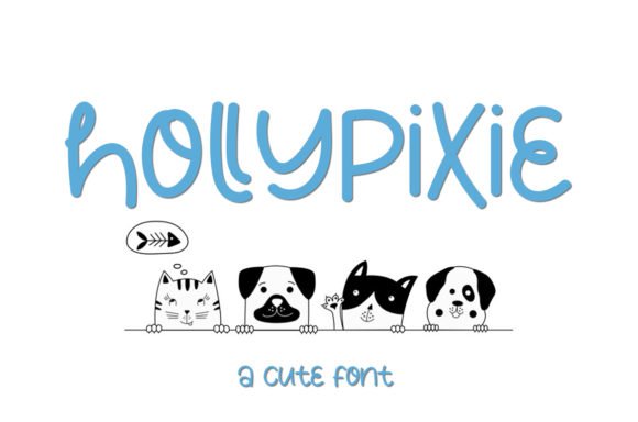 Holly Pixie Font - Featured Image