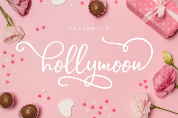 Hollymoon Font - Featured Image
