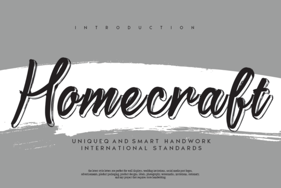 Homecraft Font - Featured Image