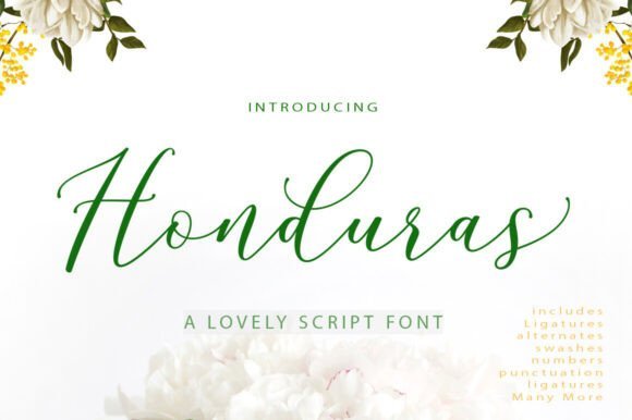 Honduras Font - Featured Image