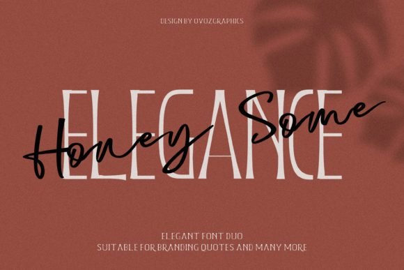 Honeysome Duo Font - Featured Image