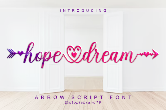 Hope Dream Script Font - Featured Image