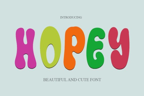 Hopey Font - Featured Image