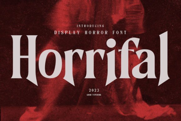 Horrifal Font - Featured Image