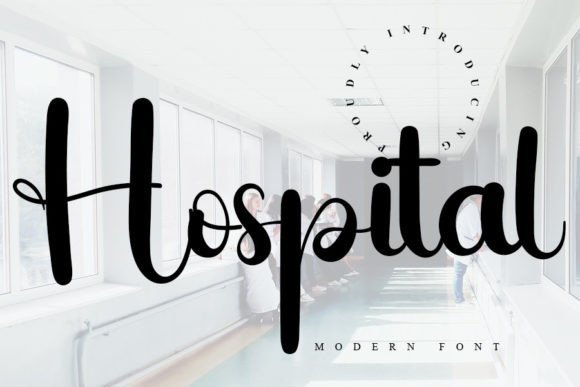 Hospital Font - Featured Image
