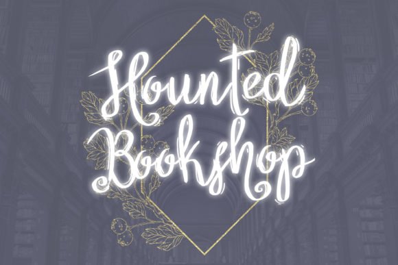 Hounted Bookshop Font - Featured Image