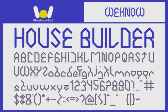 House Builder Font - Featured Image