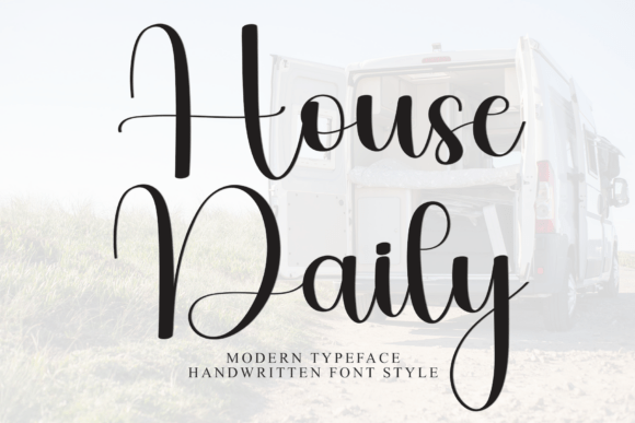 House Daily Font - Featured Image