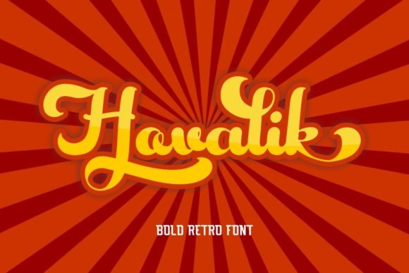 Hovalik Font - Featured Image