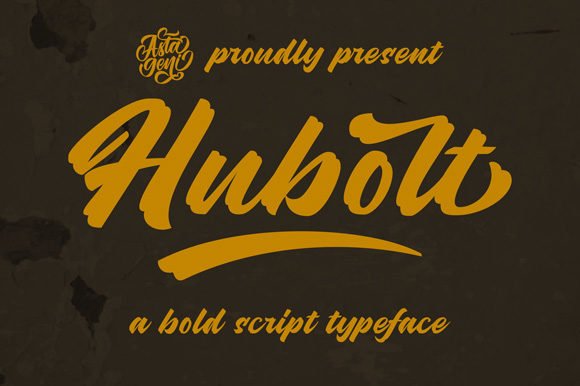 Hubolt Font - Featured Image