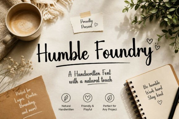 Humble Foundry Font - Featured Image