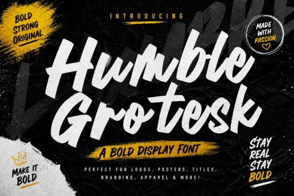 Humble Grotesk Font - Featured Image