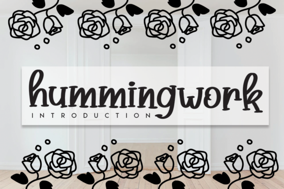 Hummingwork Font - Featured Image
