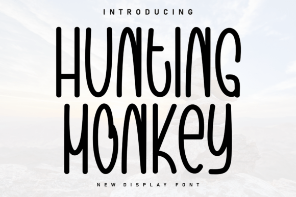 Hunting Monkey Font - Featured Image