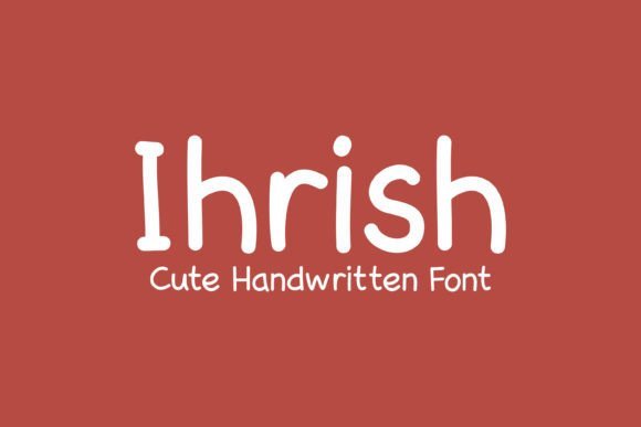 Ihrish Font - Featured Image