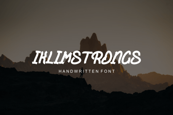 Iklimstrongs Font - Featured Image