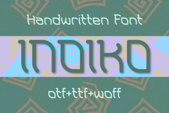 Indiko Font - Featured Image