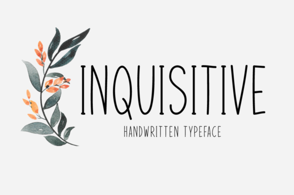 Inquisitive Font - Featured Image