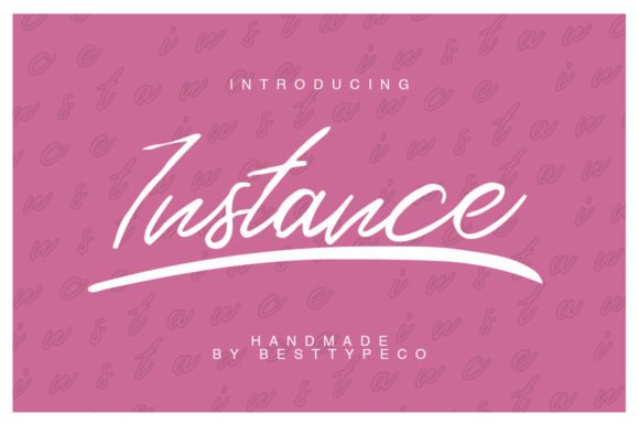 Instance Font - Featured Image