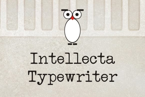 Intellecta Typewriter Font - Featured Image
