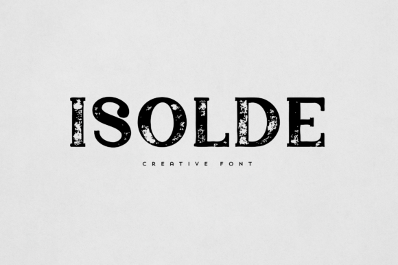 Isolde Font - Featured Image