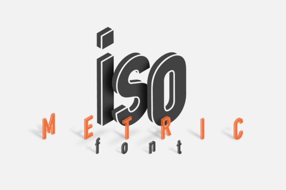Isometric Font - Featured Image