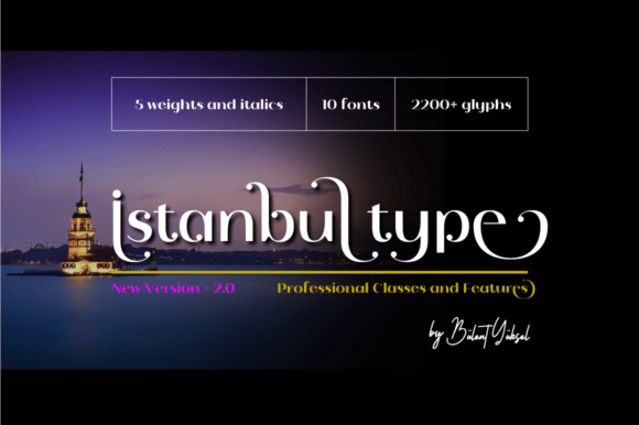 Istanbul Type Font - Featured Image