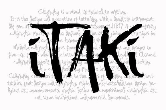Itaki Font - Featured Image
