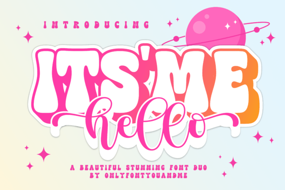 Itsmehello Regular Font - Featured Image