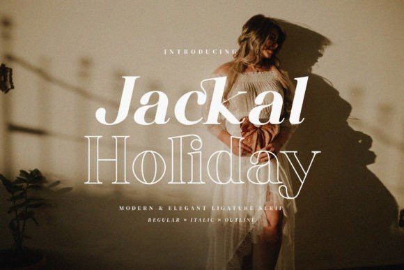 Jackal Holiday Font - Featured Image