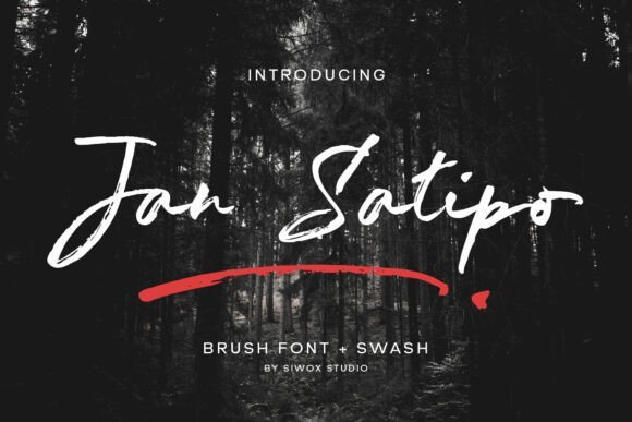 Jan Satipo Brush Font - Featured Image