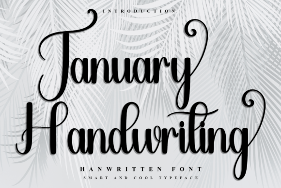 January Handwriting Font - Featured Image