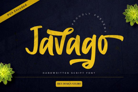 Javago Script Font - Featured Image