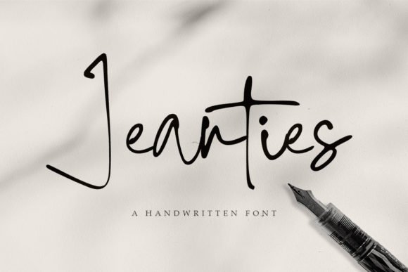 Jeanties Font - Featured Image