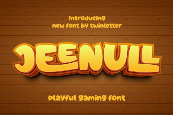 Jeenull Font - Featured Image