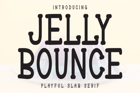 Jelly Bounce Font - Featured Image