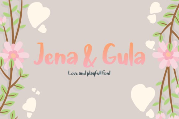 Jena & Gula Font - Featured Image