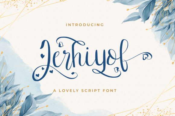 Jerhiyof Font - Featured Image