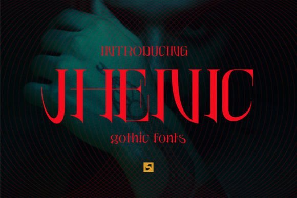 Jhenic Font - Featured Image