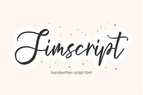 Jimscript Font - Featured Image