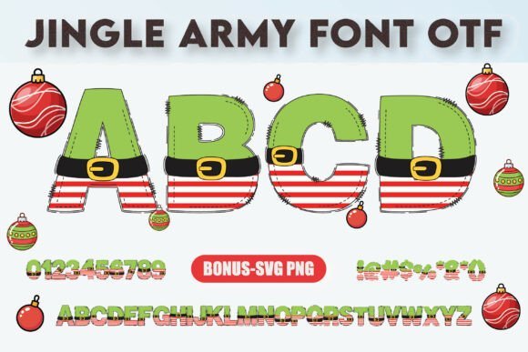 Jingle Army  Font - Featured Image