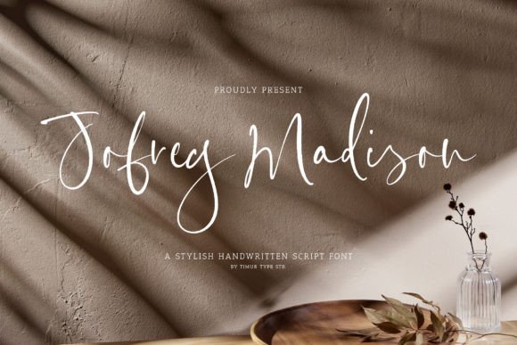 Jofrey Madison Font - Featured Image