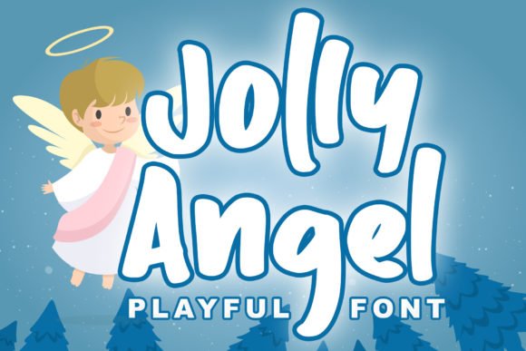 Jolly Angel Font - Featured Image