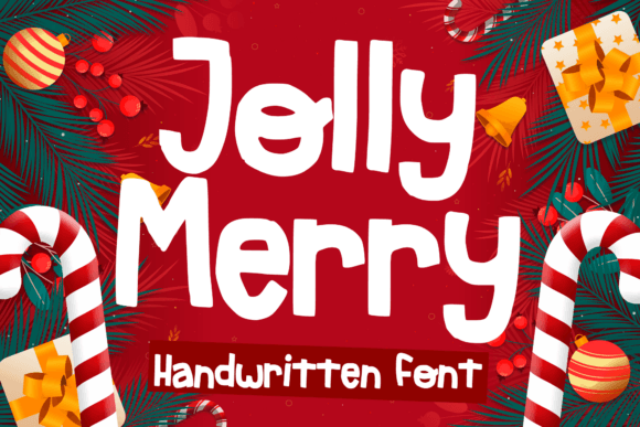 Jolly Merry Font - Featured Image
