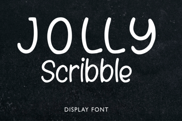 Jolly Scribble Font - Featured Image