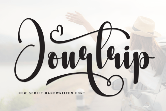Jourtrip Font - Featured Image