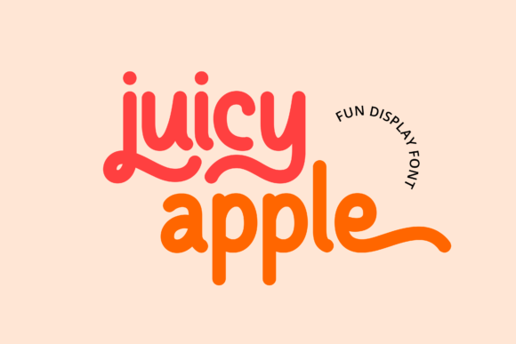 Juicy Apple Font - Featured Image