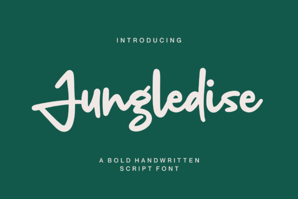 Jungledise Font - Featured Image